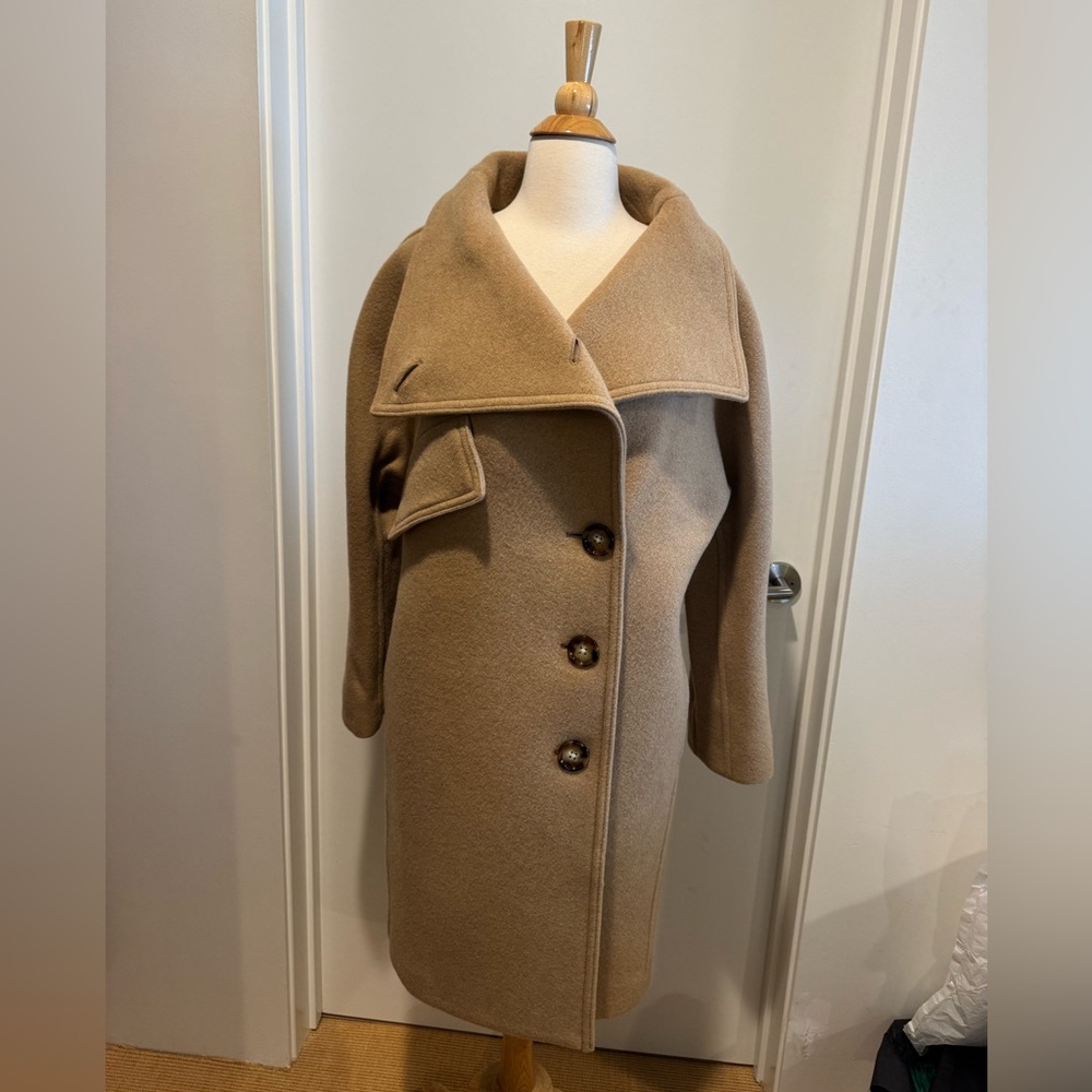 Acne Studios Camel Wool Coat